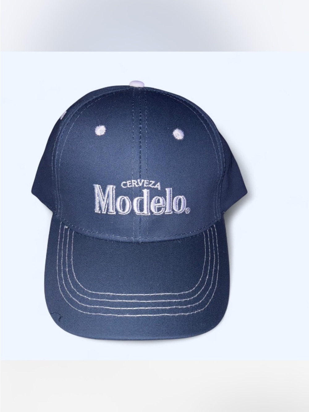 ModelCo Embroidered Navy Baseball Cap